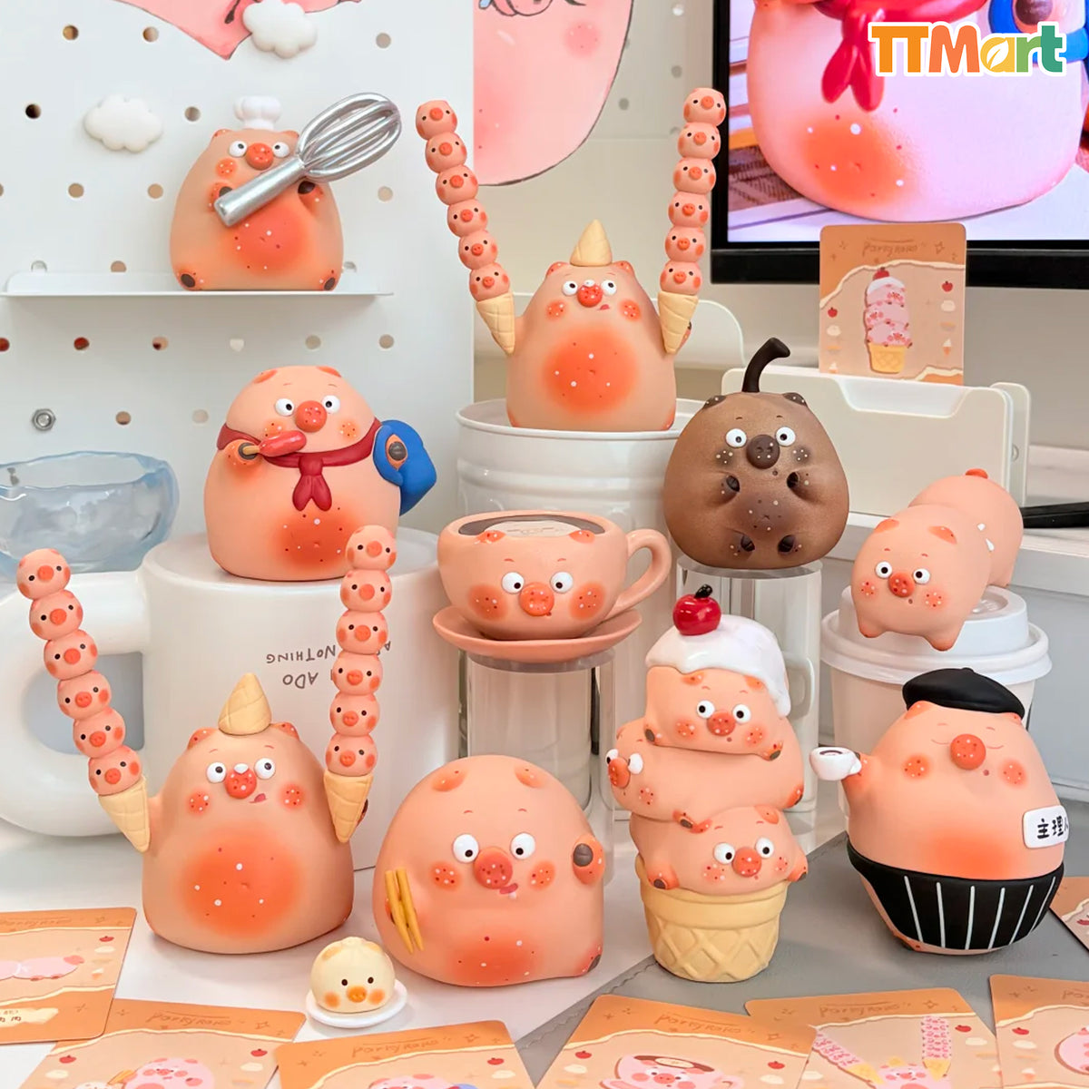 PORKYRORO Food Transformatior Series Mini Blind Box