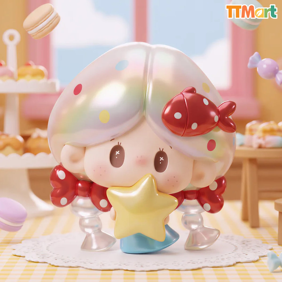 FISHY Girl's Heart Series Bean Blind Bag