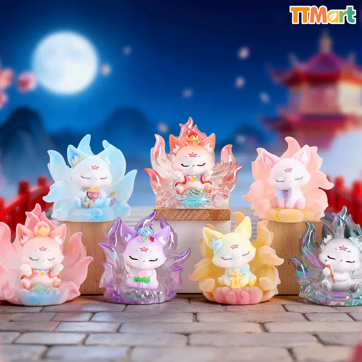 Oriental Poetic Nine-Tailed Fox Trumpet Series Blind Box