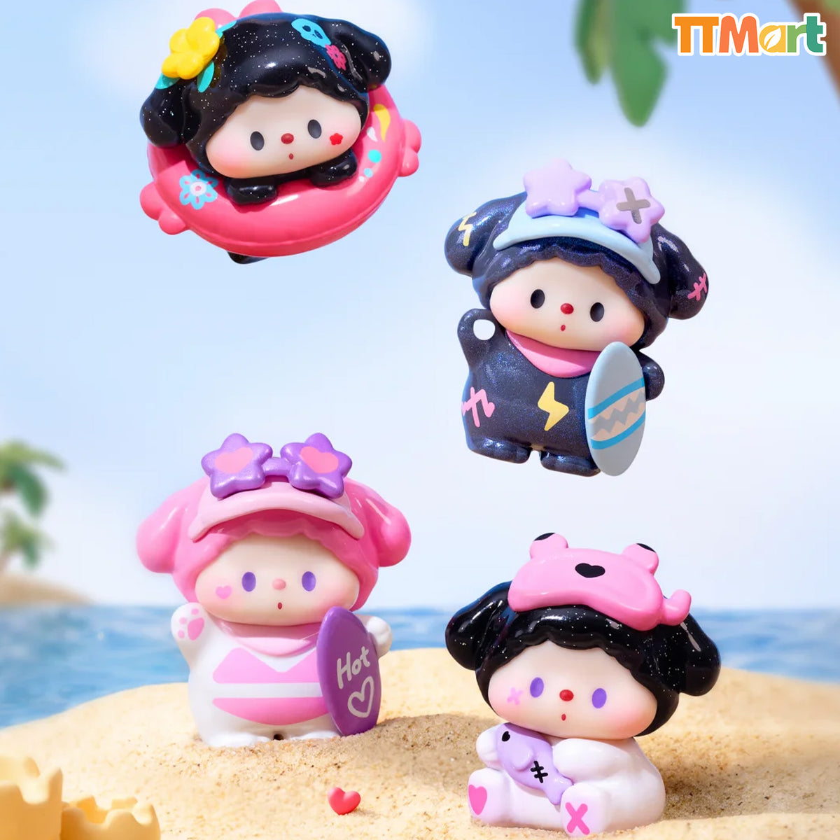 LULUDOG's Summer Journal Mini Bean Series Blind Bag