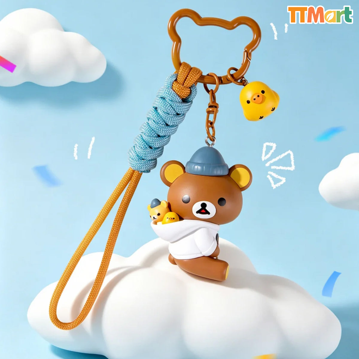 Rilakkuma Always With Rilakkuma Keychain Series Blind Box