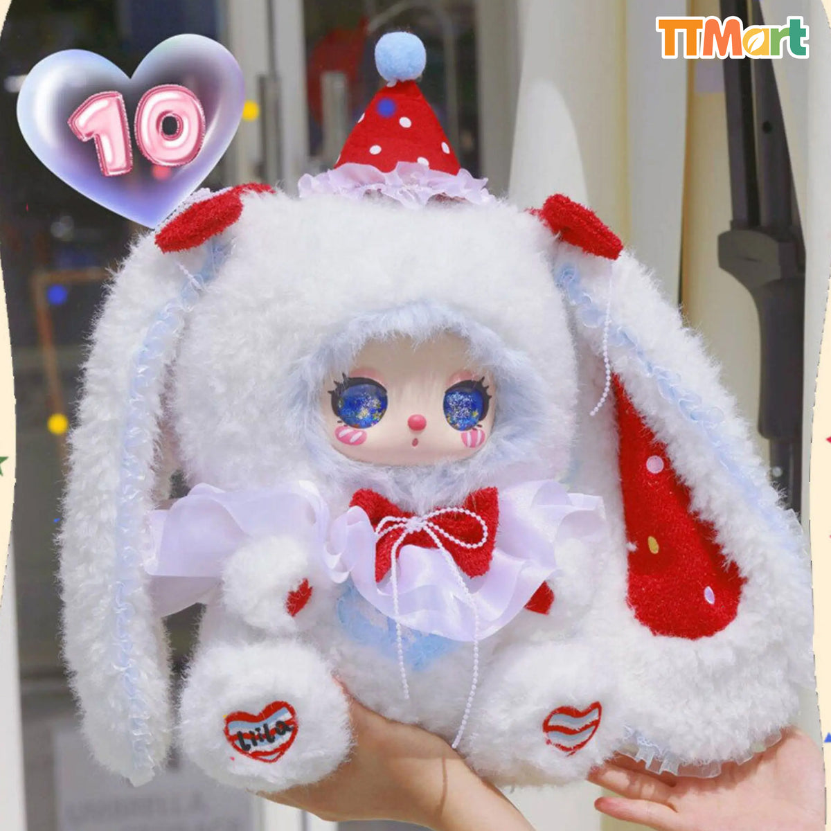 LIILA Twin Gala A Ten-year Love letter 400% Limited Plush