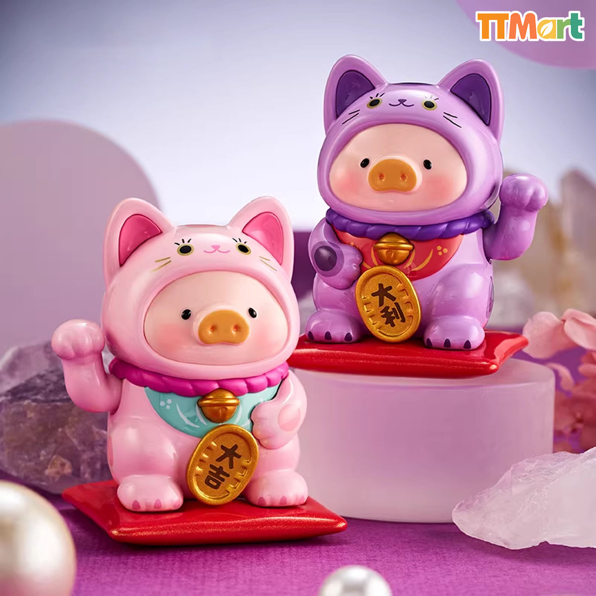 LULU THE PIGGY Lucky Cat Series Blind Box