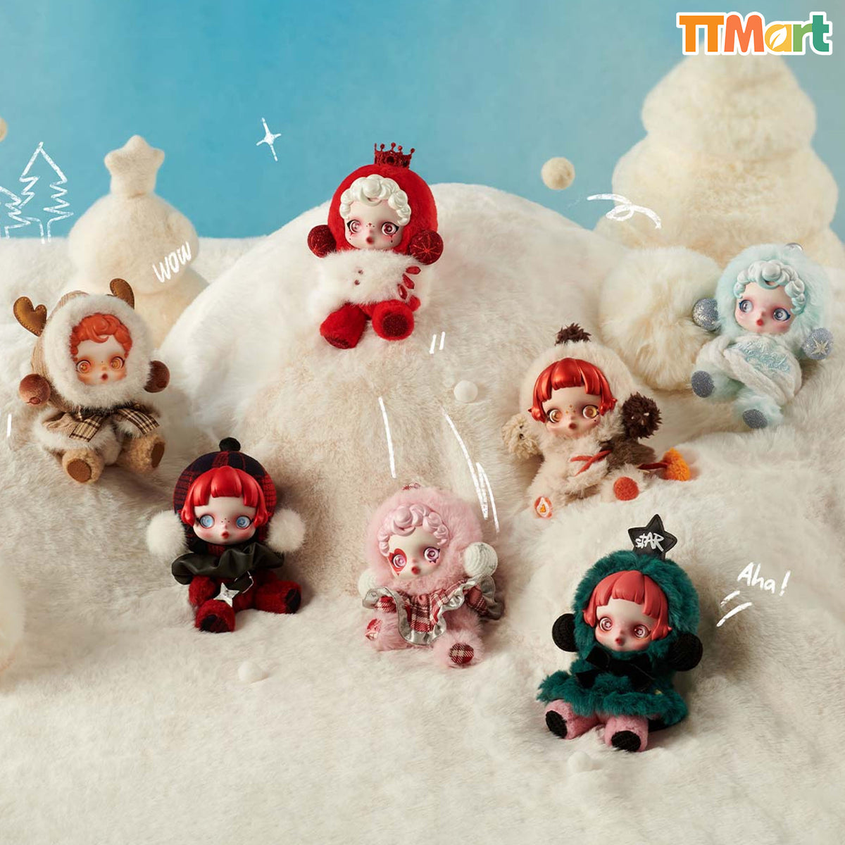 SKULLPANDA Winter Symphony Series Plush Blind Box
