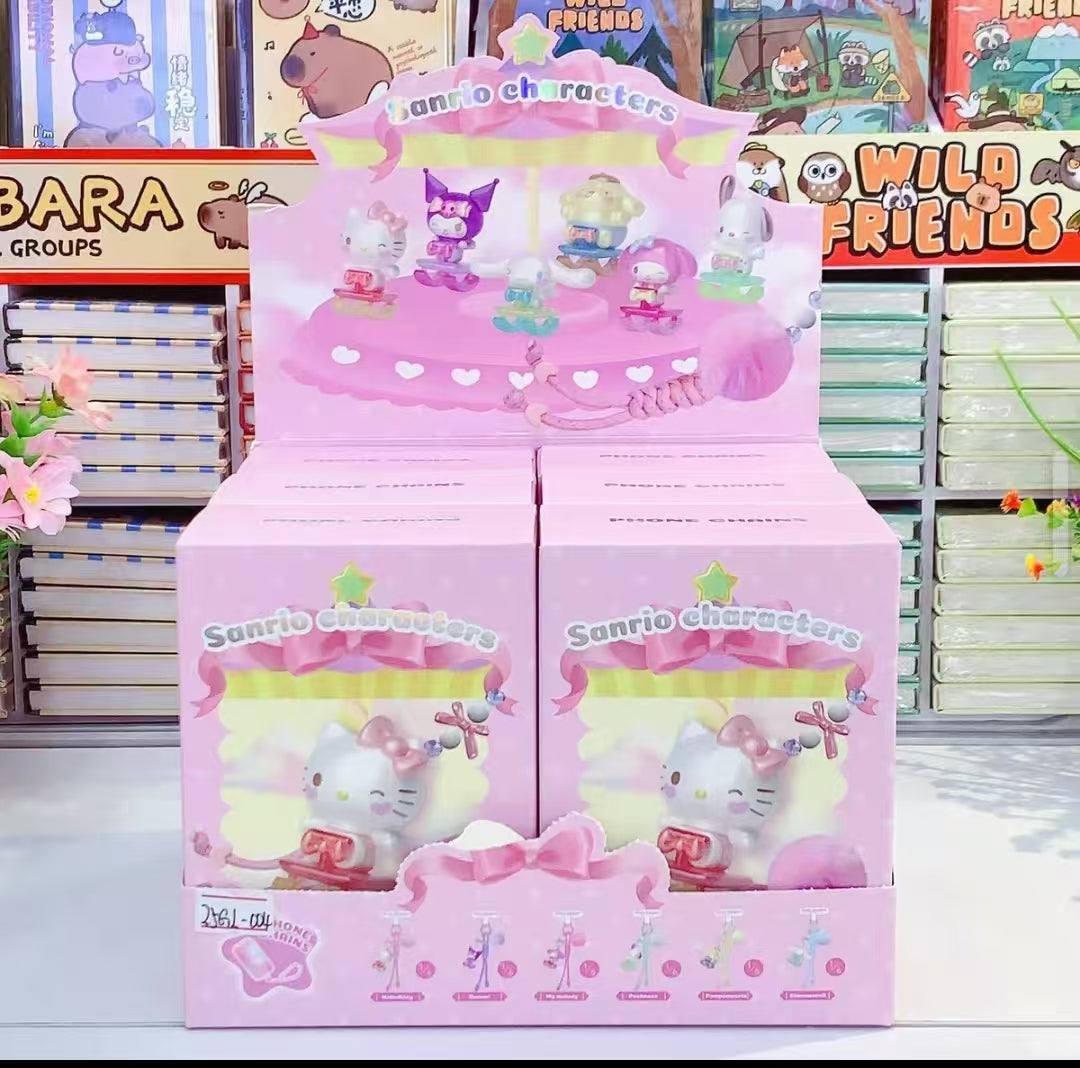SANRIO Kiddie Ride Phone Chain Series Blind Box