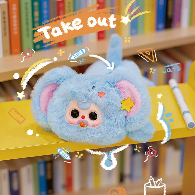 Baby Three Pen Case Plush Series Blind Box