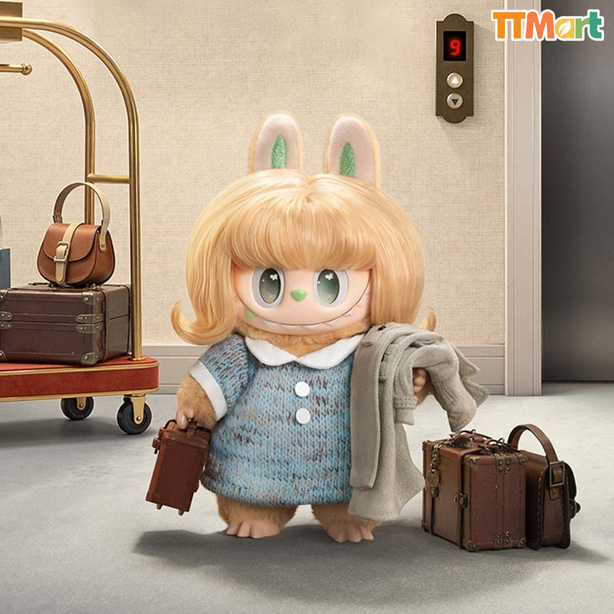 THE MONSTERS LABUBU Hair Salon Series - Vinyl Plush Pendant Blind Box