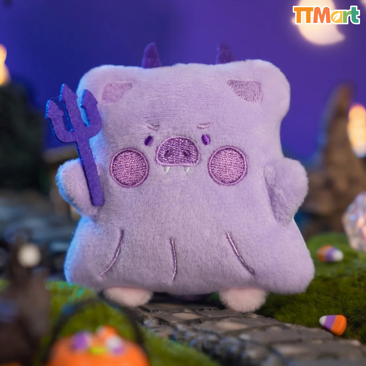LULU THE PIGGY Horror Story Series Moody Boo Plush Keychain Blind Box
