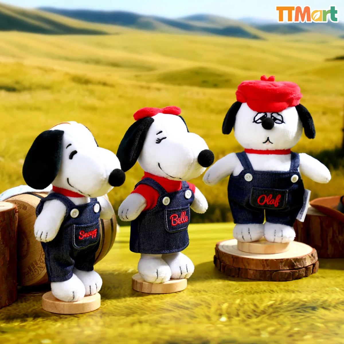 SNOOPY Denim Plush Series Blind Box
