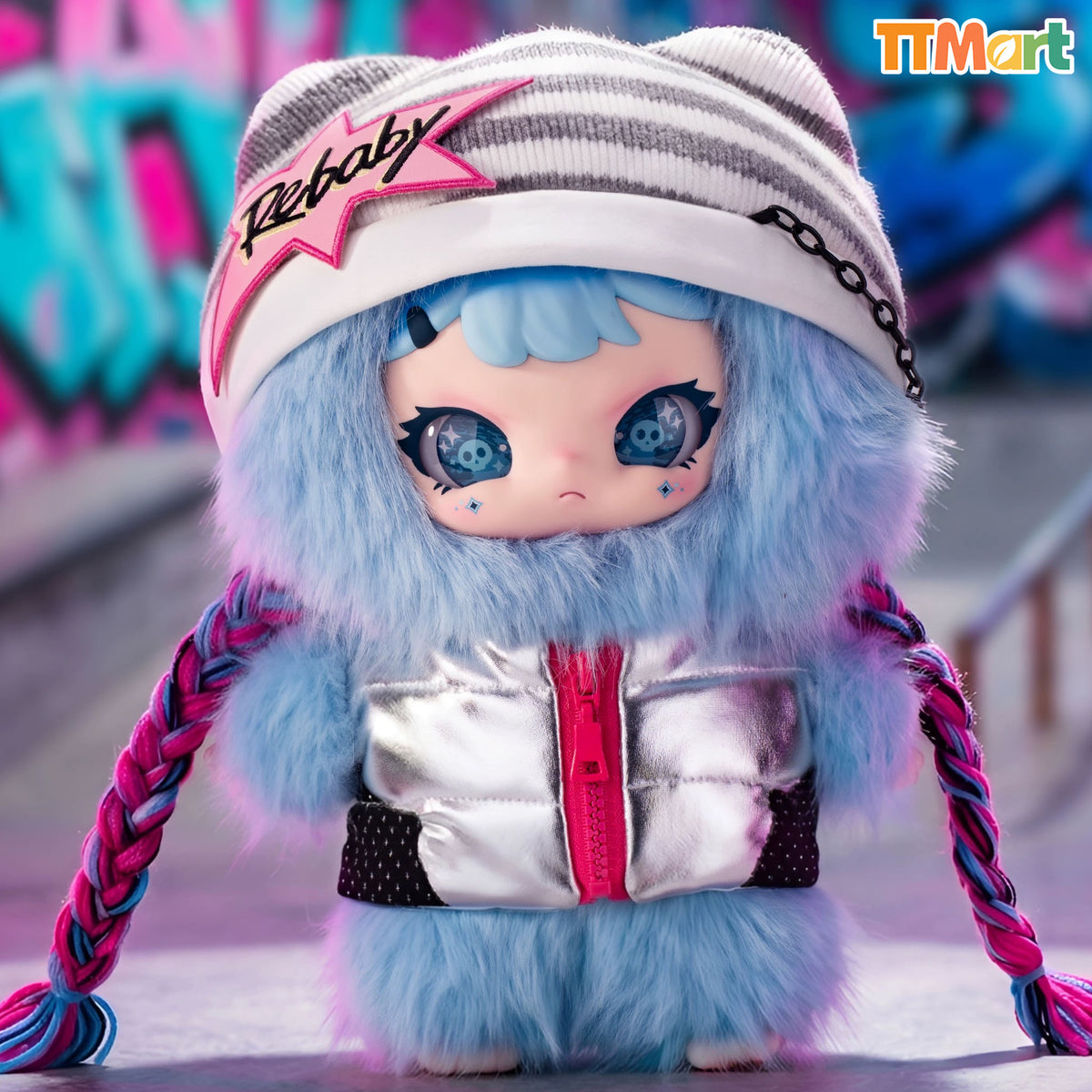 REBABY 400% Teenage Era Plush Series Blind Box