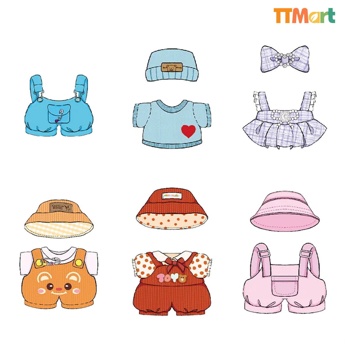Baby Three Poop Magic Wardrobe Doll Series Blind Bag | 15cm - 17cm Outfits