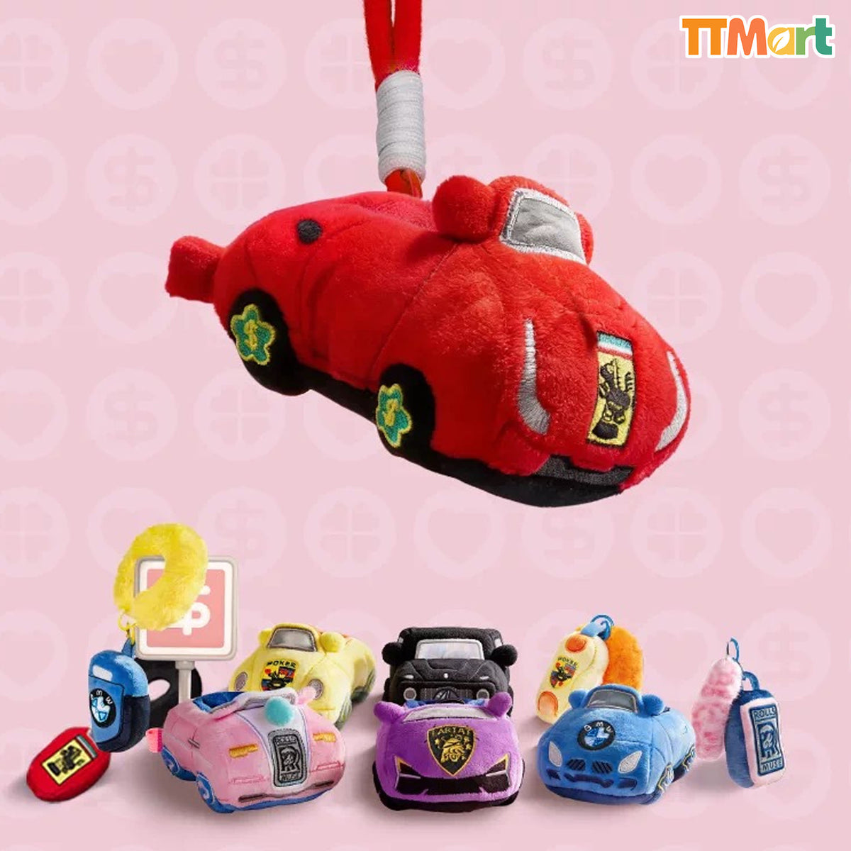 Fortune Car Plush Pendant Series Blind Box