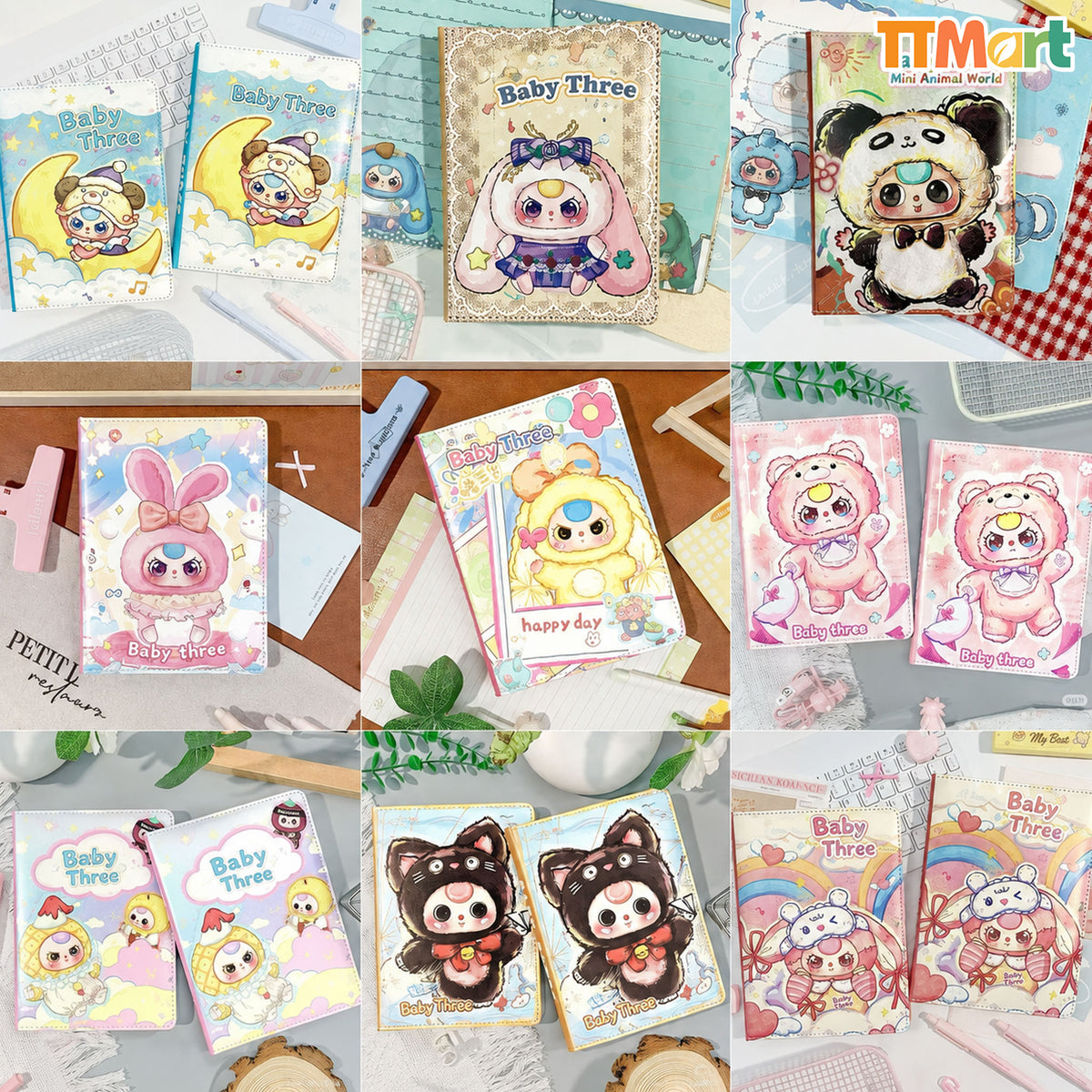 Baby Three Notebook