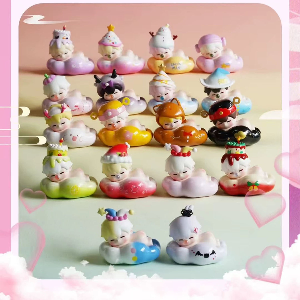 PEDUDU Cloud Party Colorful World Series Blind Box