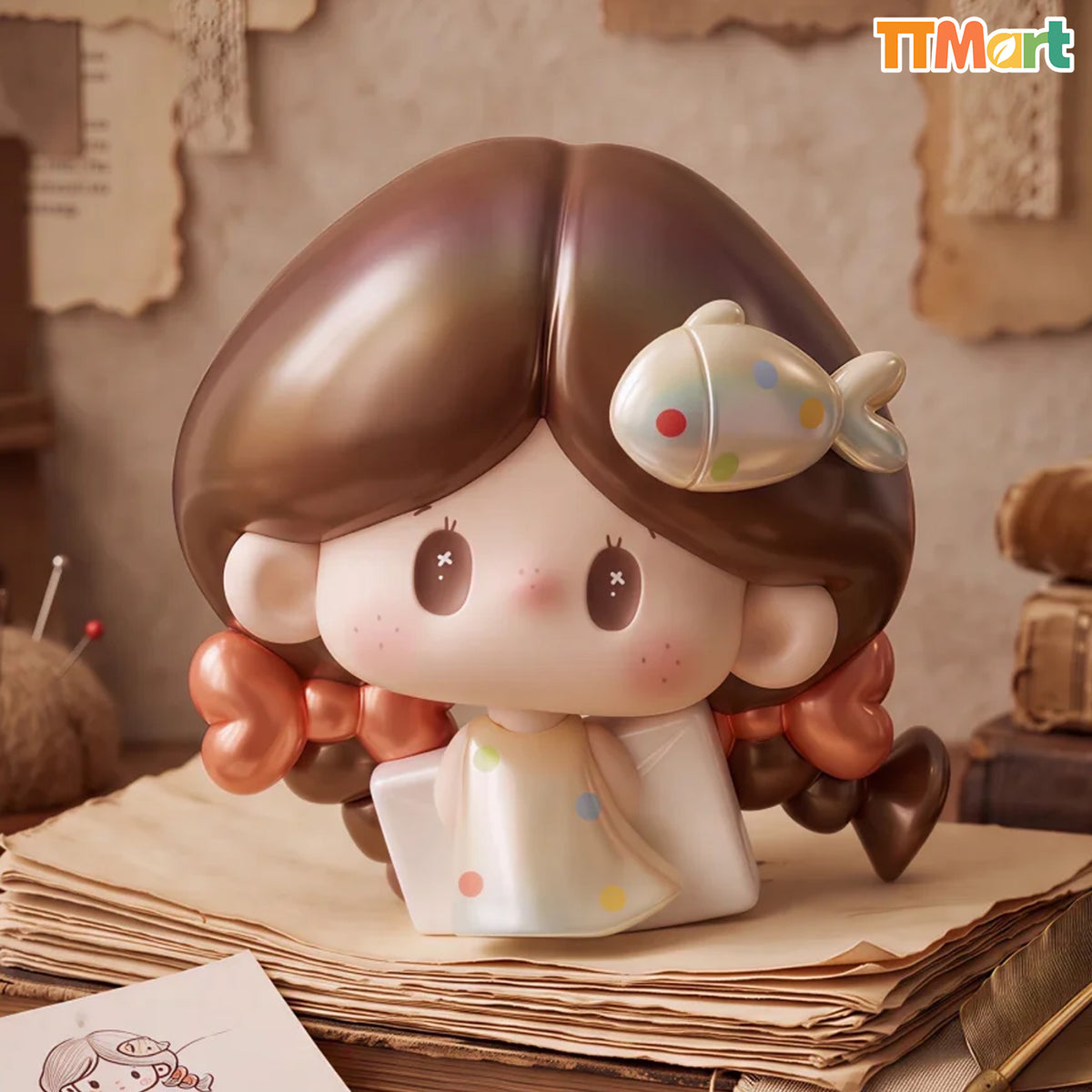 FISHY Girl's Heart Series Bean Blind Bag