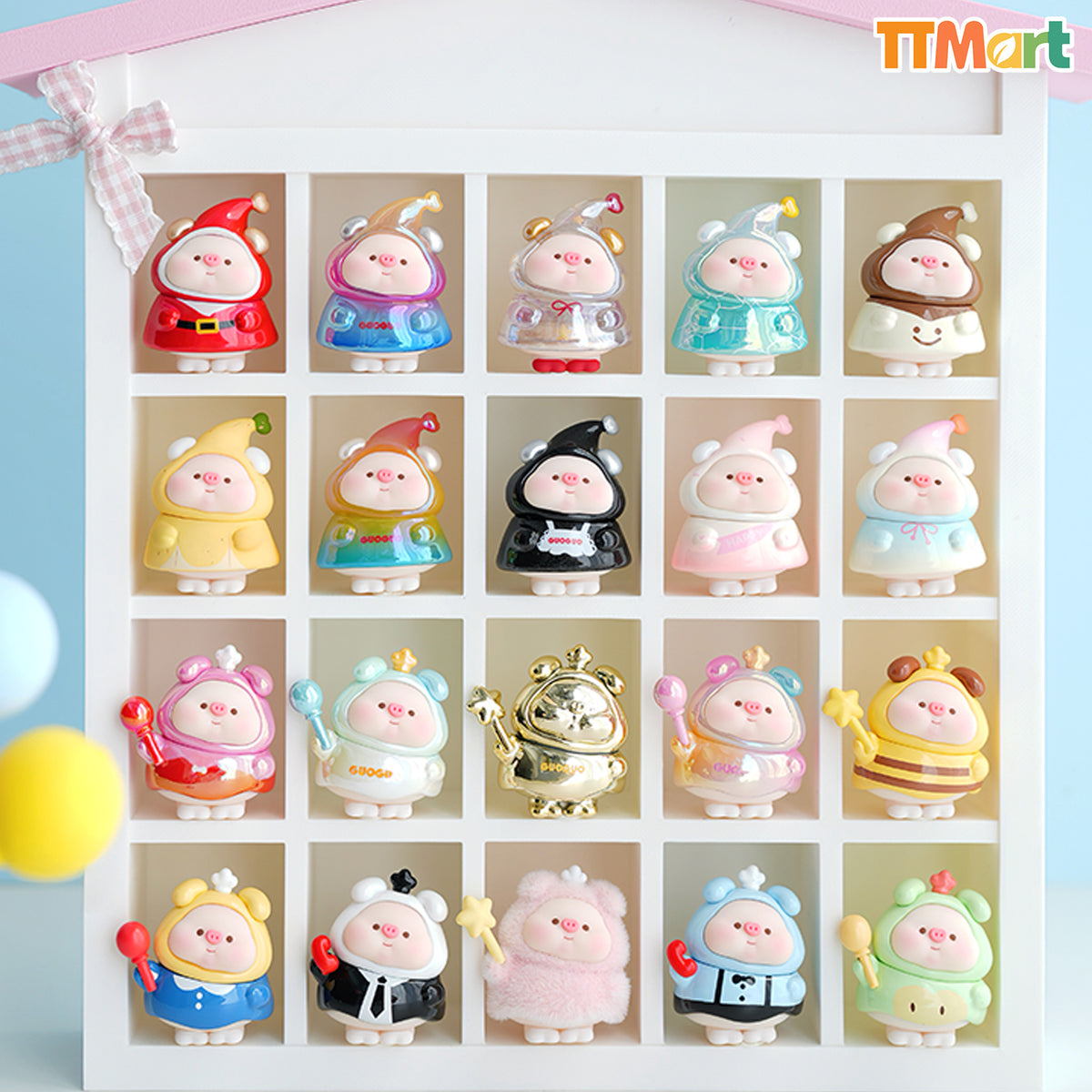 GUOGUO Piggy So Cute Indeed Mini Bean Series Blind Bag