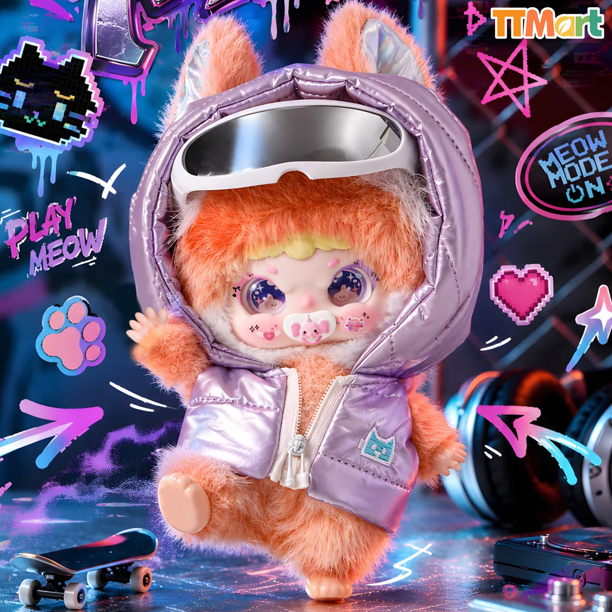 JIIMO Cyberpunk Wanderer Complete Series Plush Blind Box