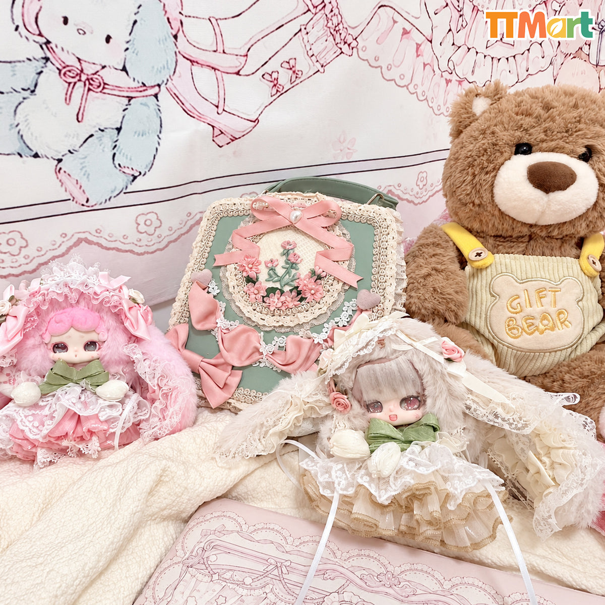 Lucky Deer Nai Secret Garden DIY Series Plush Blind Box