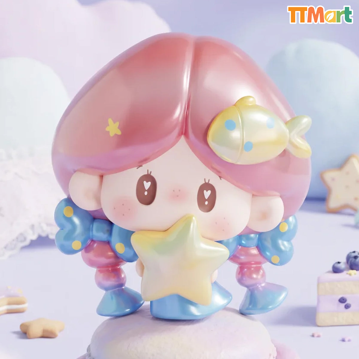 FISHY Girl's Heart Series Bean Blind Bag