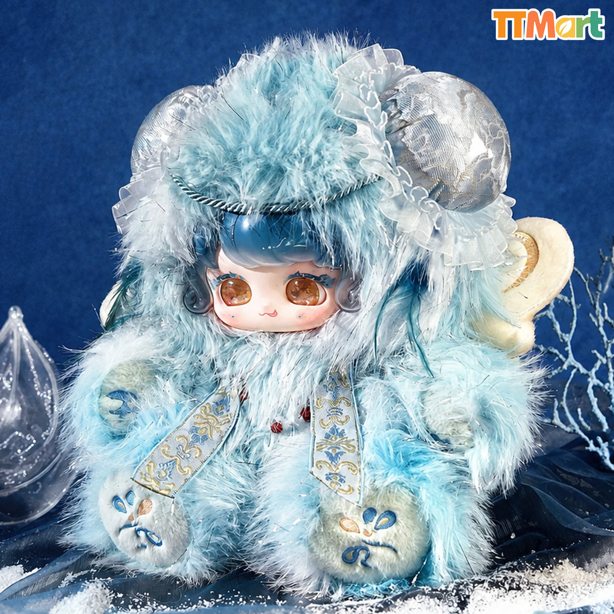 TO MEET Mountain-Sea Dream 800% Fuzzy Blind Box