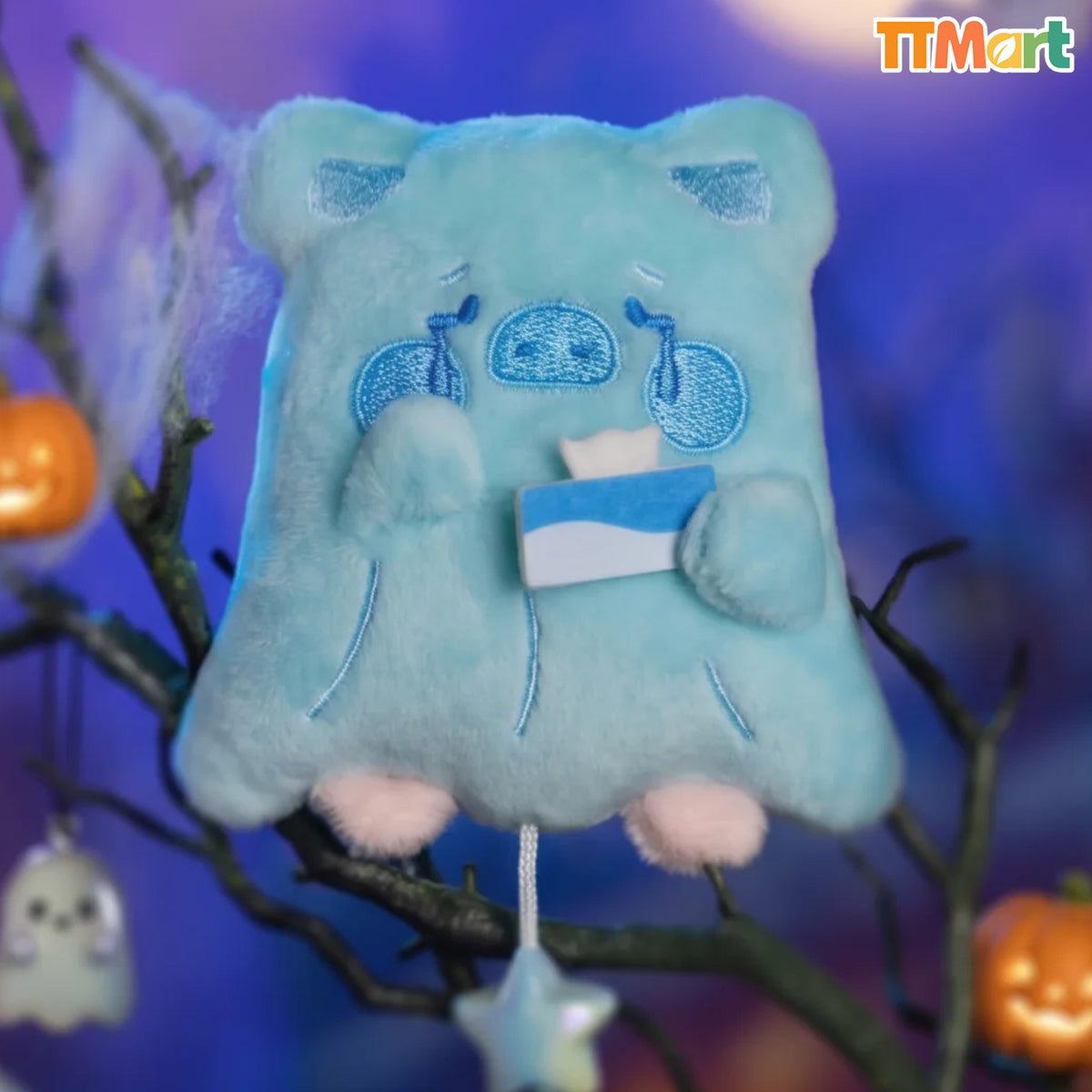 LULU THE PIGGY Horror Story Series Moody Boo Plush Keychain Blind Box