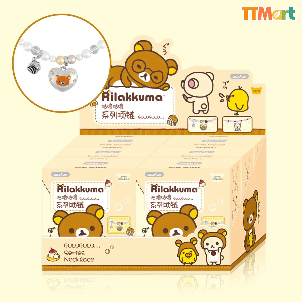 Rilakkuma Gulugulu Necklace Series Blind Box