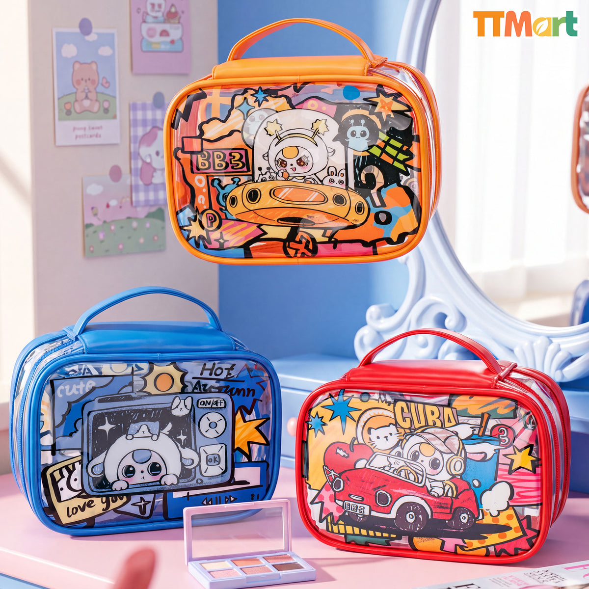 Baby Three Travel Makeup Bag Series Blind Bag