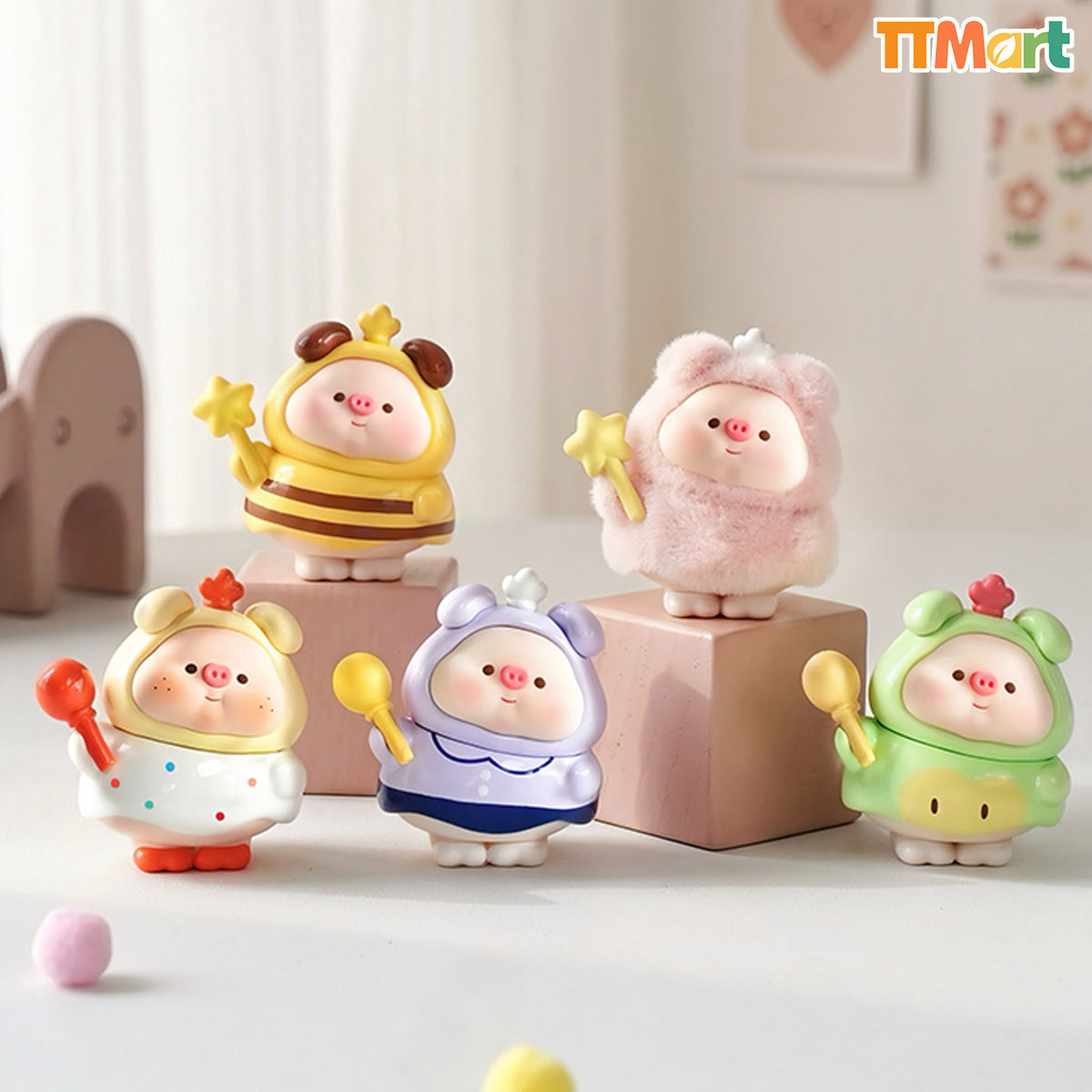 GUOGUO Piggy So Cute Indeed Mini Bean Series Blind Bag