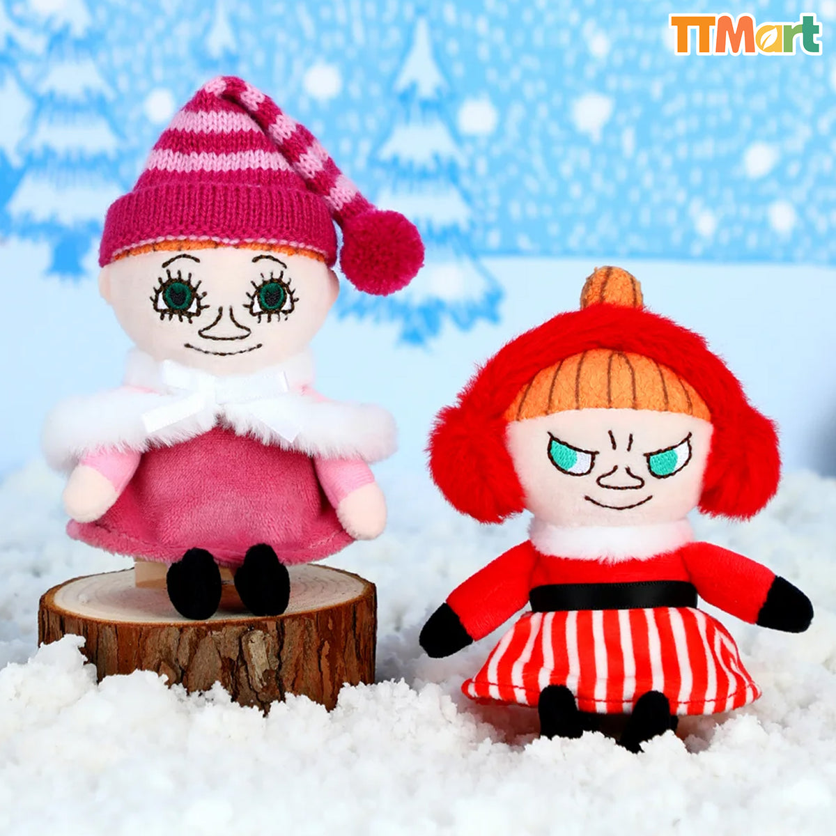 MOOMIN Winter Series Plush Keychian Blind Box