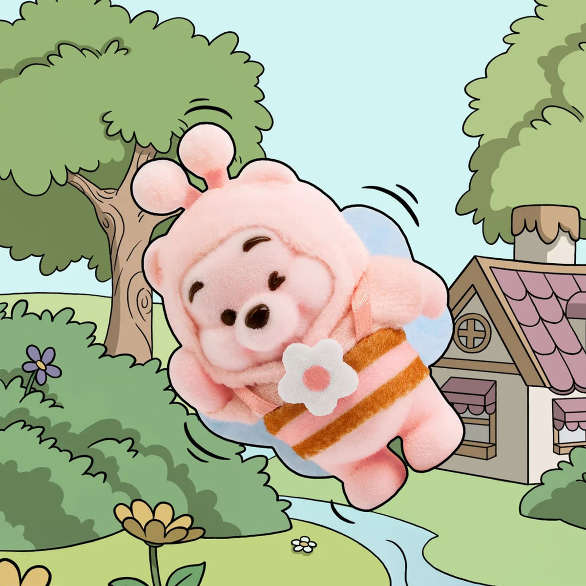 Winnie The Pooh Touching Garden Series Figure Blind Box