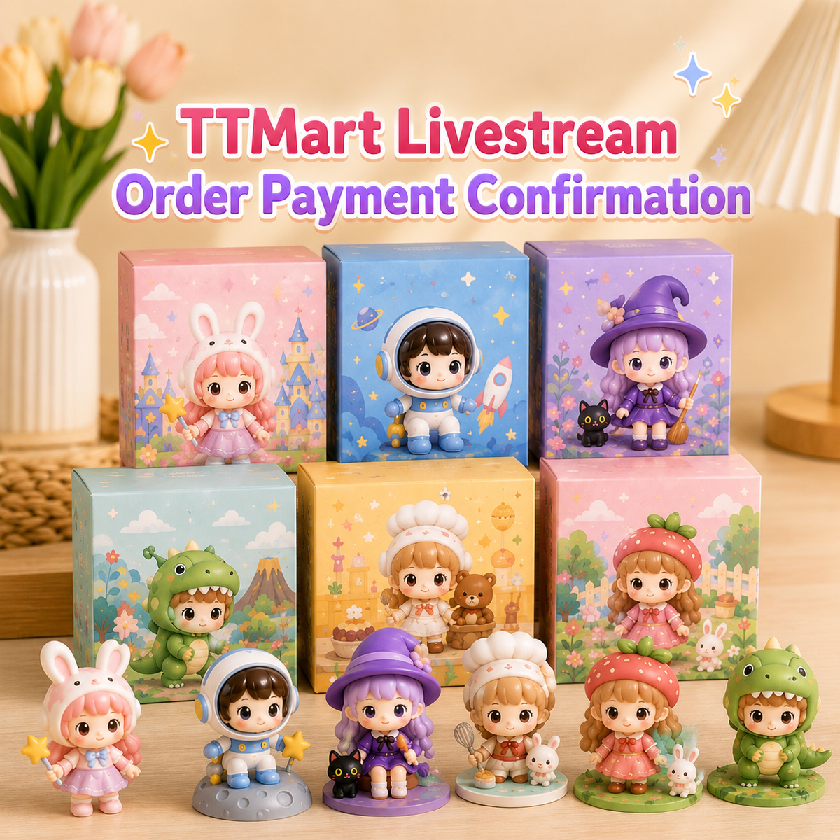 TTMart Livestream Order Payment Confirmation