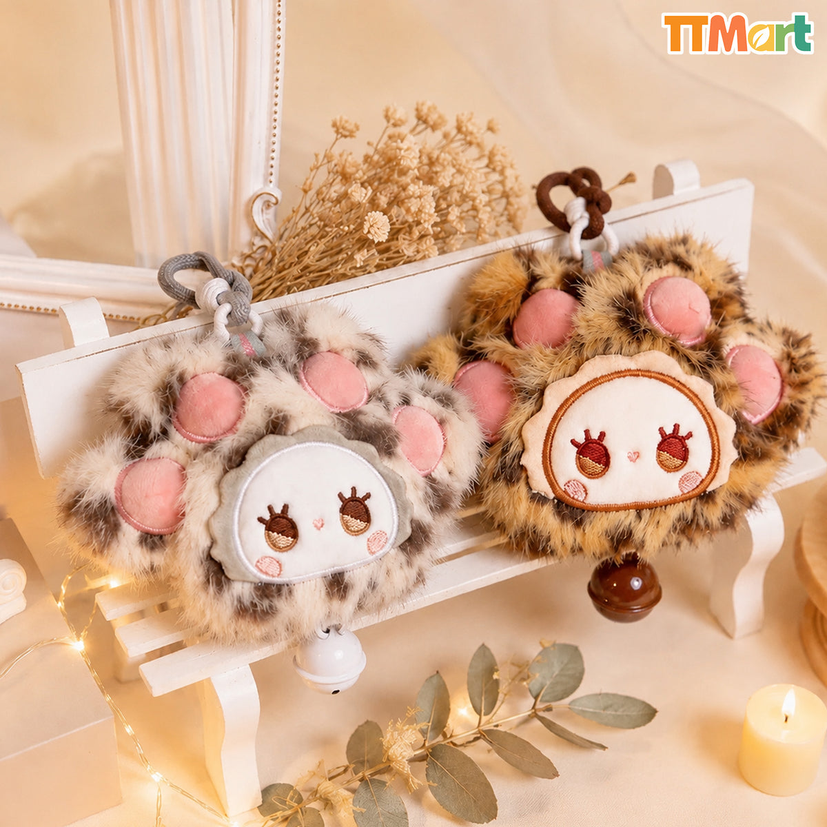 EMMA Cat Paw Plush Squishy Series Hanging Blind Box