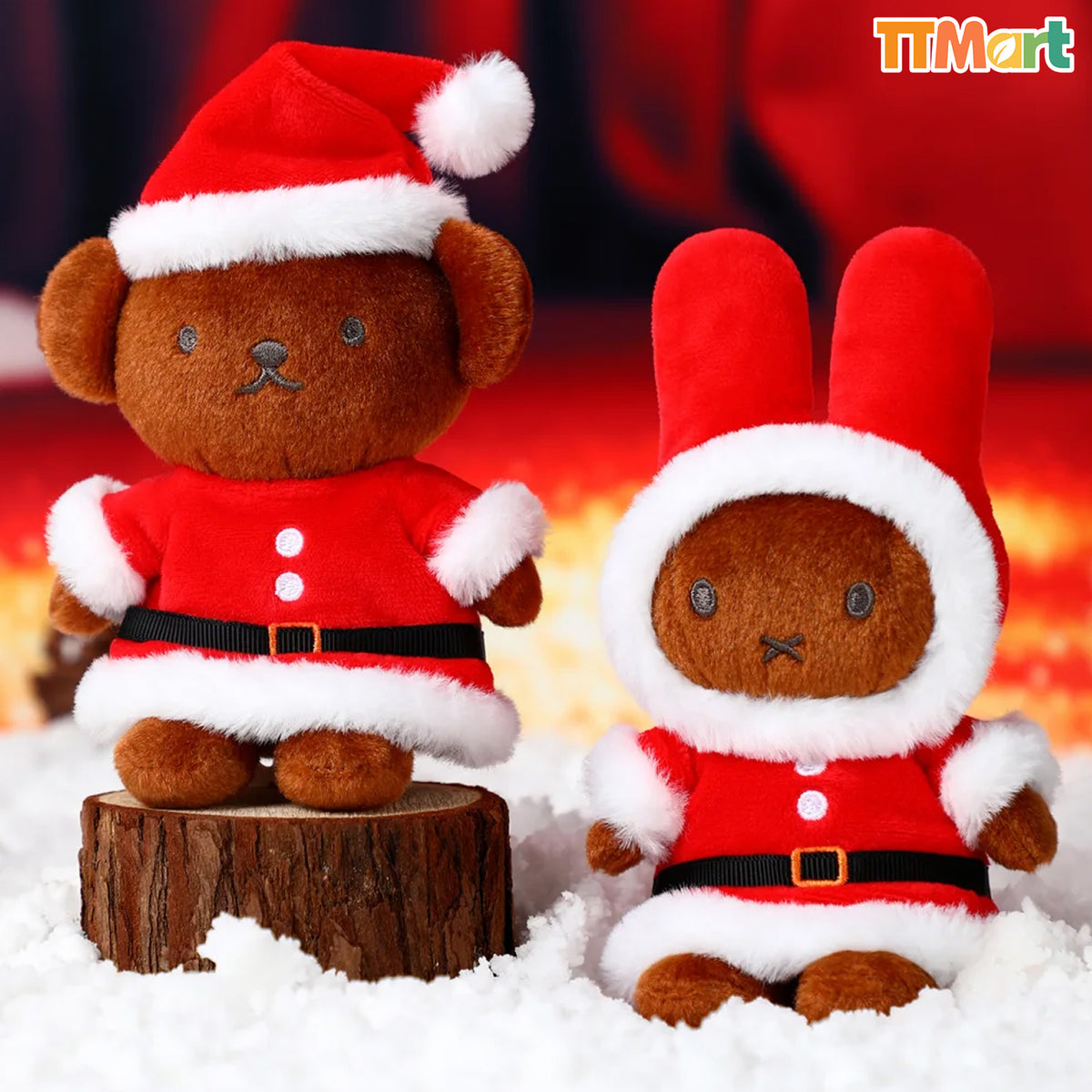 MIFFY Christmas Series Plush Keychian Blind Box