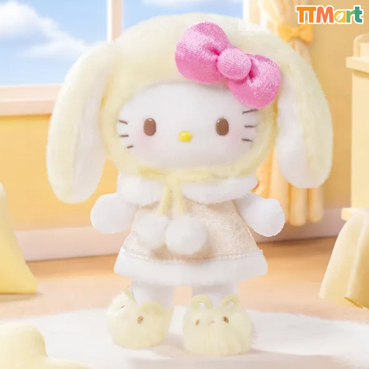 HK Lop Ear Bunny Series Plush Pendant Blind Box