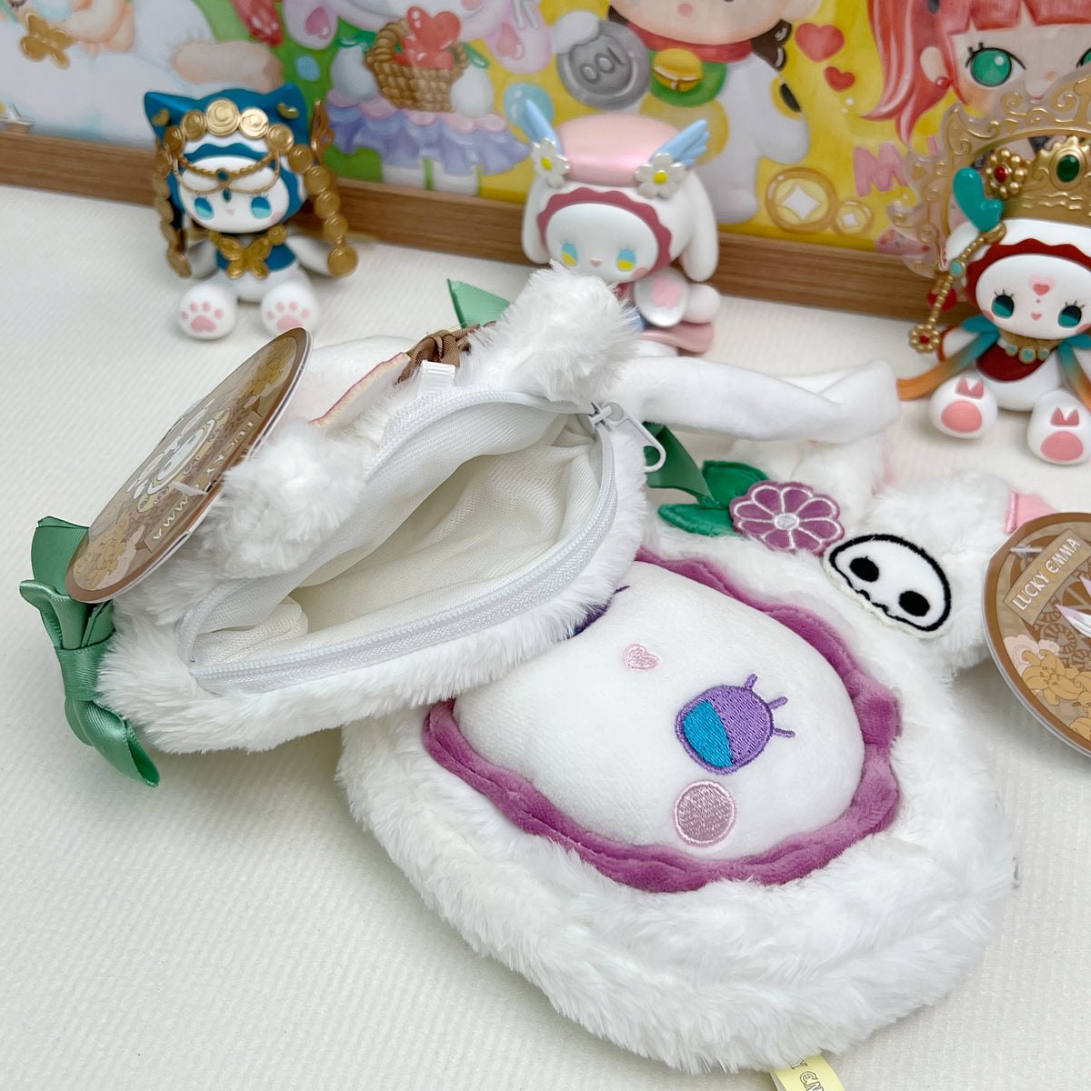 EMMA Plushy Purse Keychian