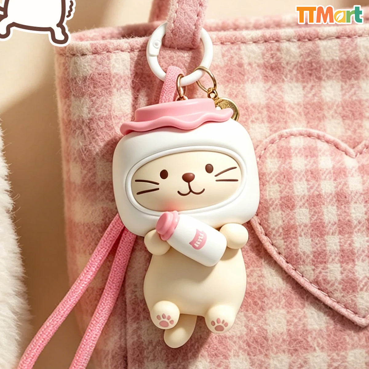 FUKU FUKU NYANKO Cute Pet Moments Keychain Series Blind Box