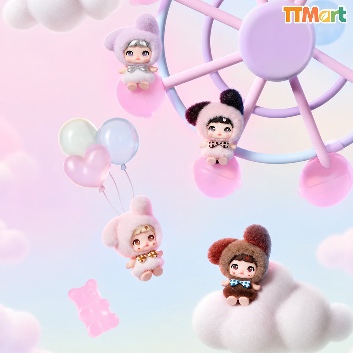 NOMMI Gummy Plan Series Mini Figures Blind Bag