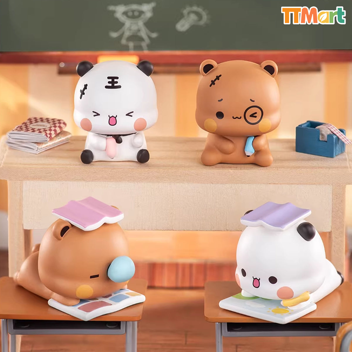 YIER And BUBU Couple's Daily Life Mini Series Blind Box