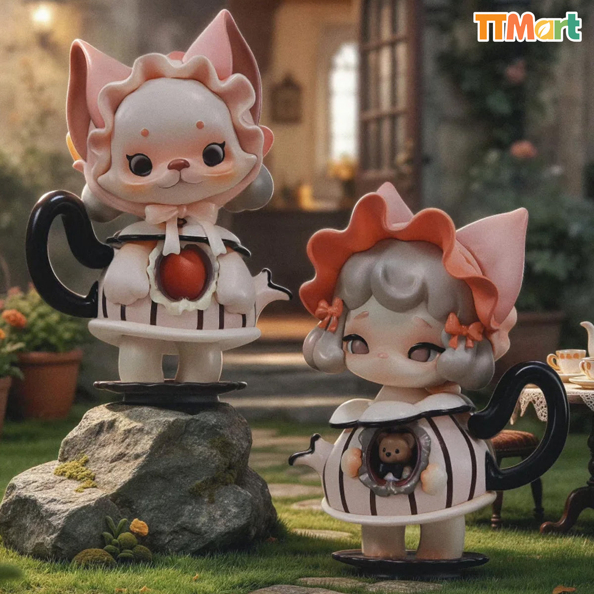 DUAL BEAR Attic Encounter Series Figures Blind Box