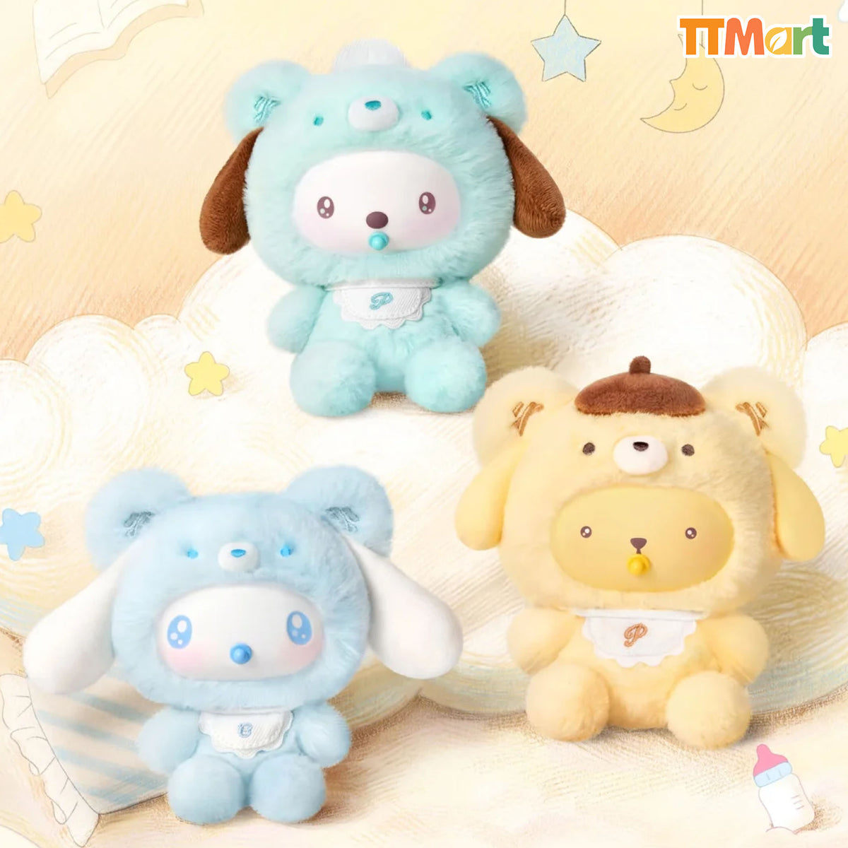 SANRIO Little Bear Planet Series Plush Blind Box