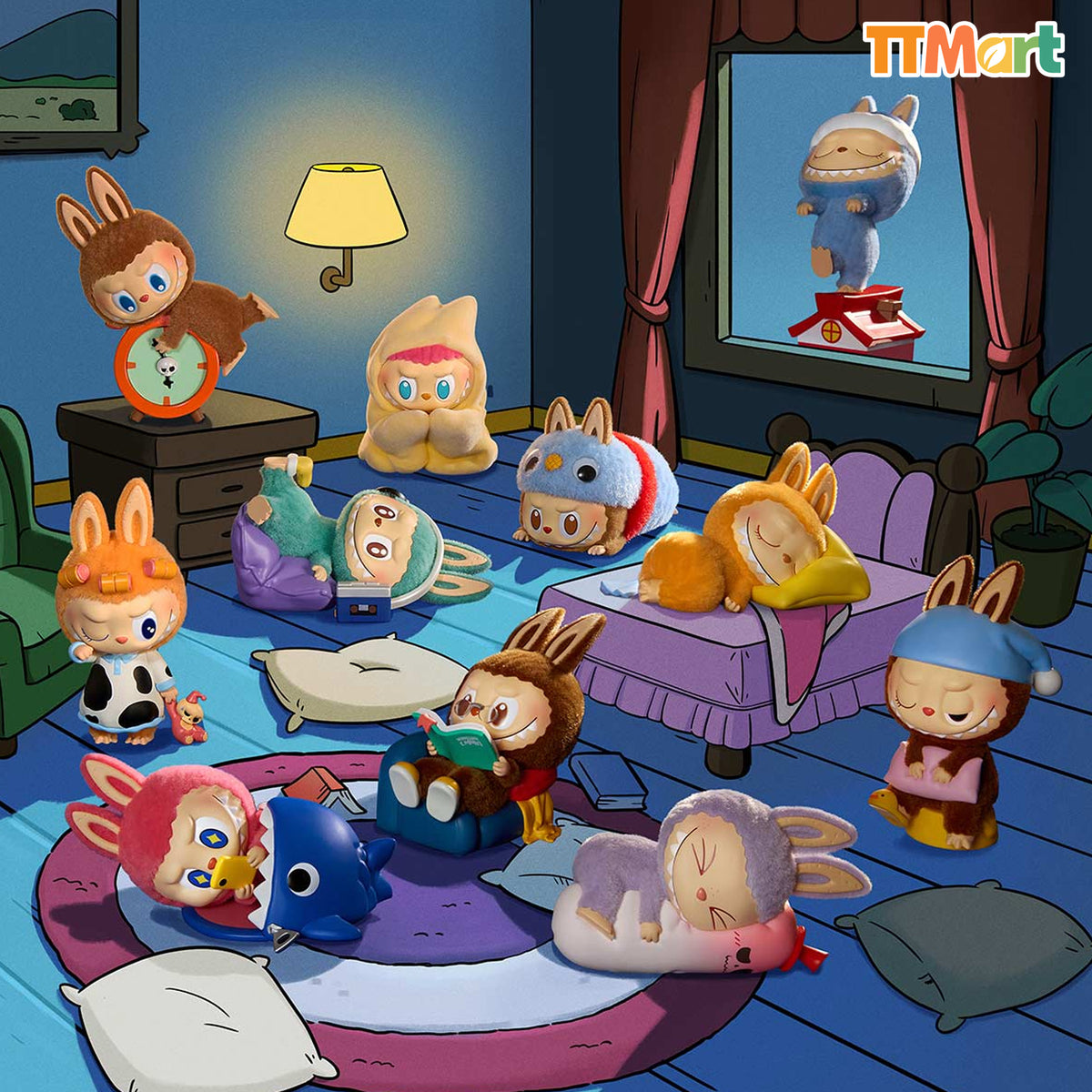 THE MONSTERS LABUBU 1:00 A.M. Series Figure Blind Box