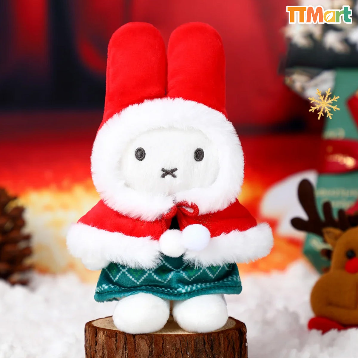 MIFFY Christmas Series Plush Keychian Blind Box