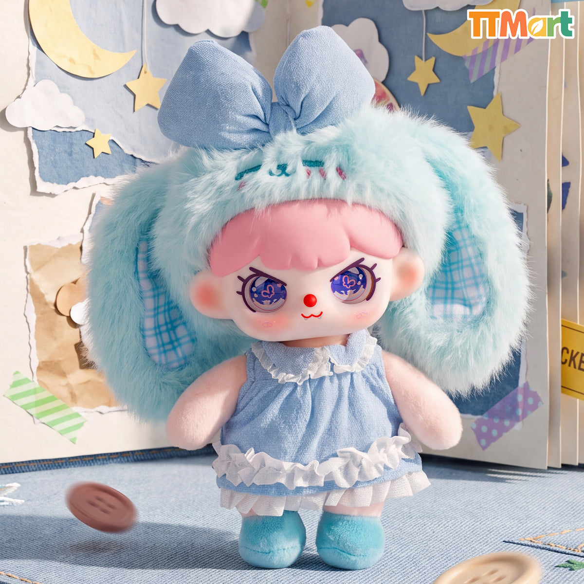 Baby Three I've Grown Up Plush Keychain Series Blind Box