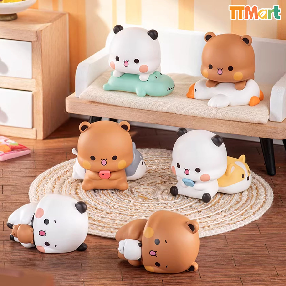 YIER And BUBU Couple's Daily Life Mini Series Blind Box