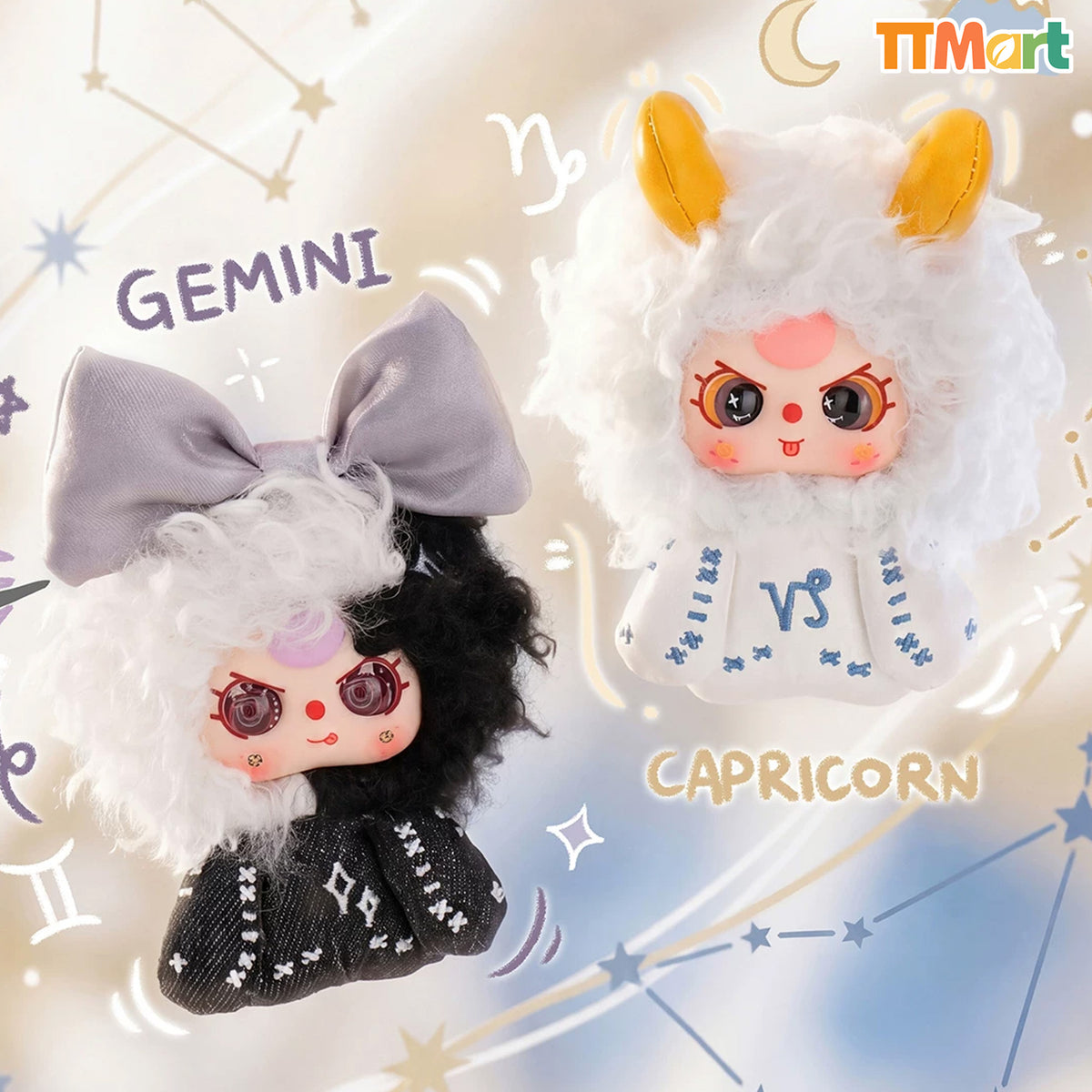 Baby Three Zodiac Guardian Story Series Plush Blind Box