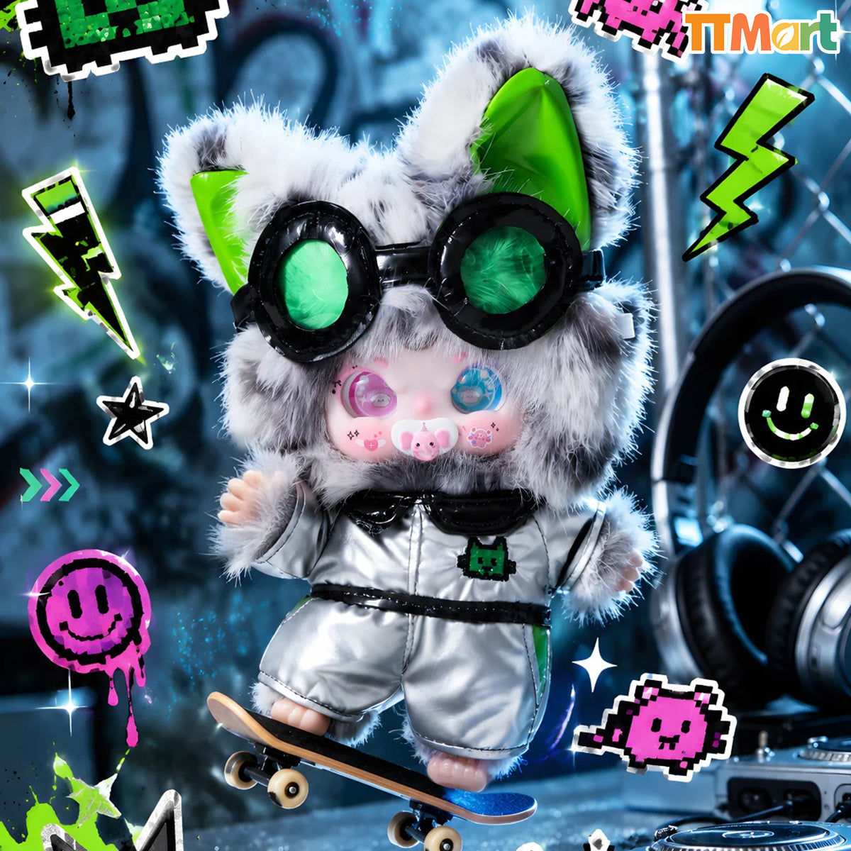 JIIMO Cyberpunk Wanderer Complete Series Plush Blind Box