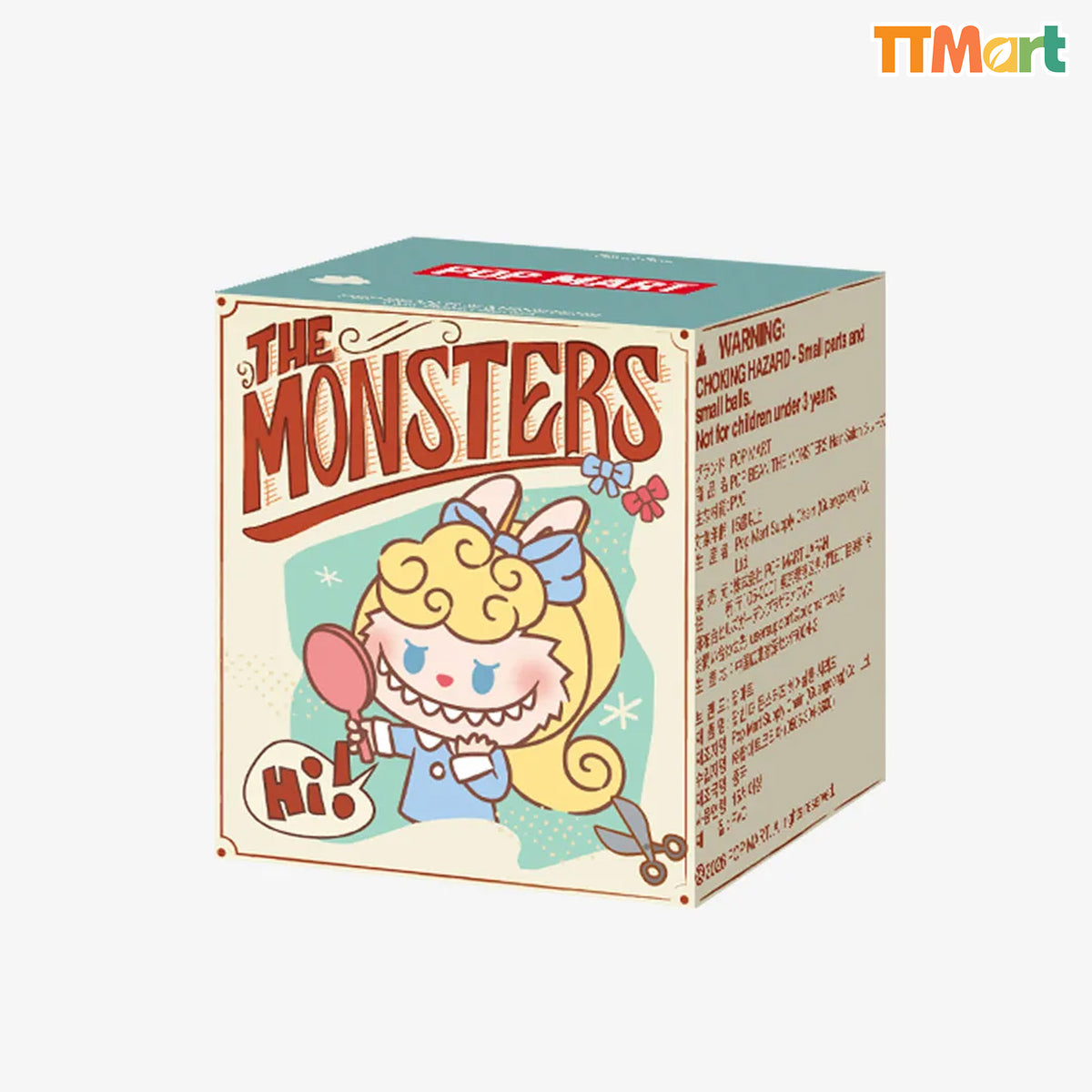 POP BEAN THE MONSTERS Hair Salon Series Blind Box