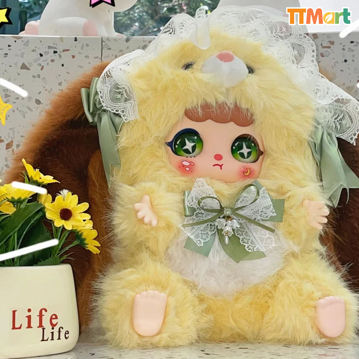 Nai Fu Bunny 600% V1 Plush Series Blind Box