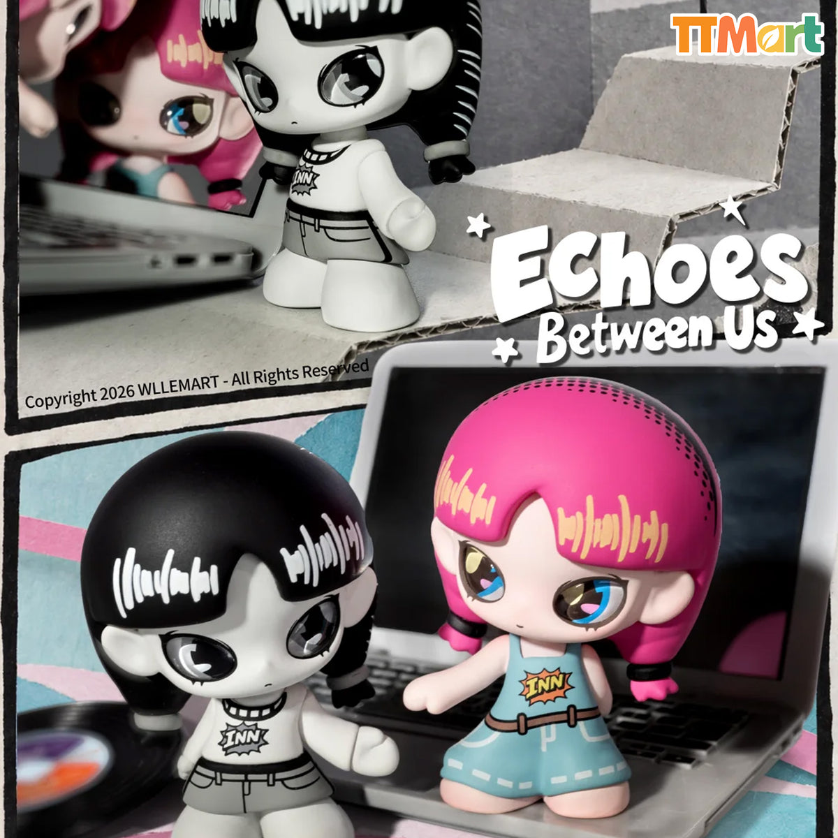 INN'S V3 Echoes Between Us Series Bean Blind Bag