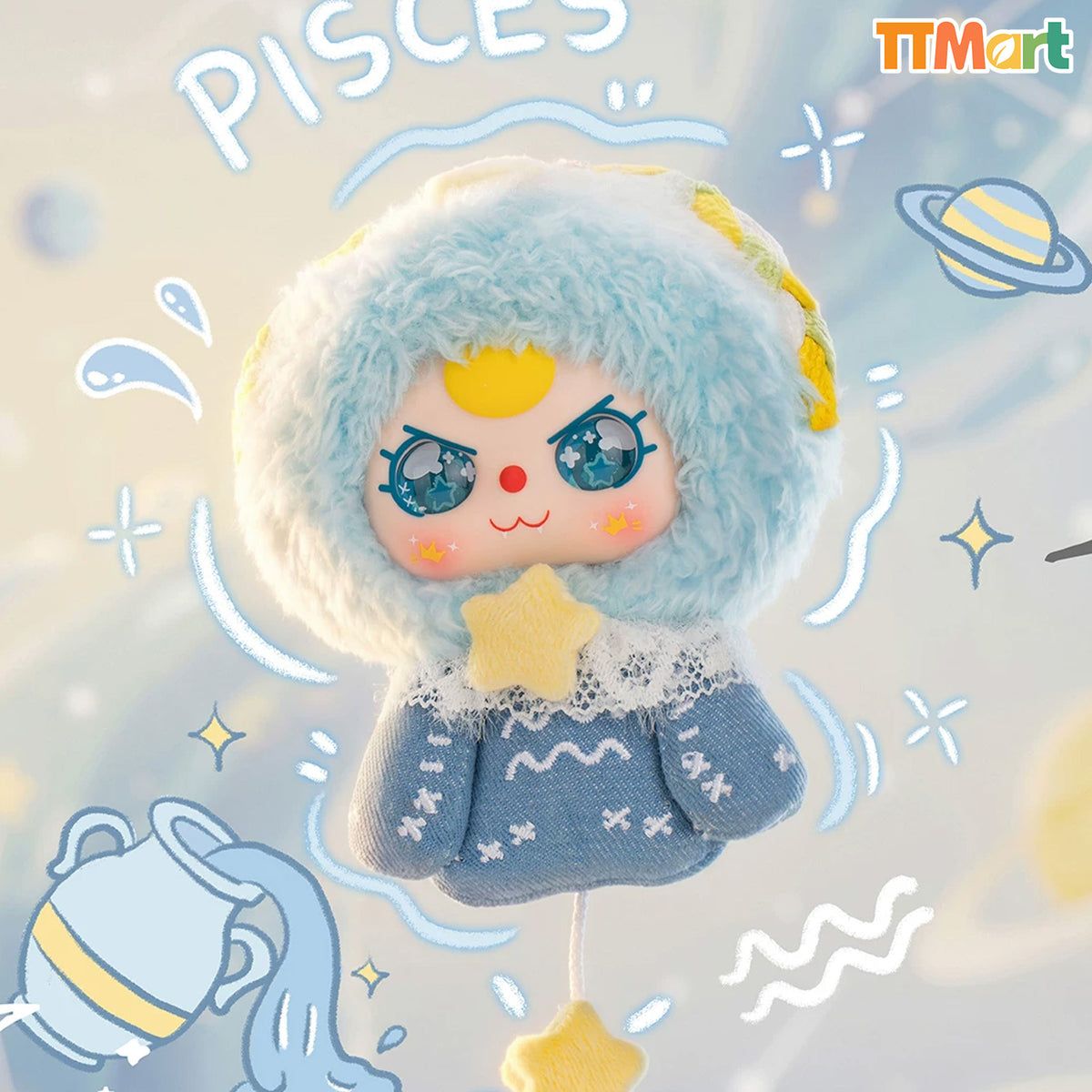 Baby Three Zodiac Guardian Story Series Plush Blind Box